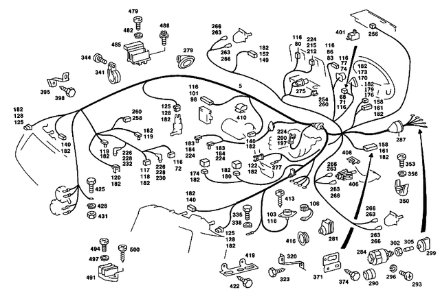 105451028 - Electrical Equipment and Instruments: Housing Lower Part for Mercedes-Benz Image image
