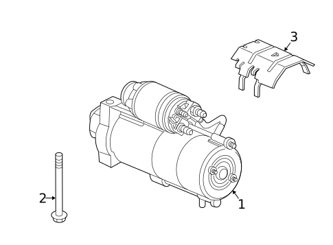 Starter for 2005 Chevrolet SSR #0
