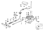 25161219240 - Gearshift: Gear Shift Lug for BMW Image