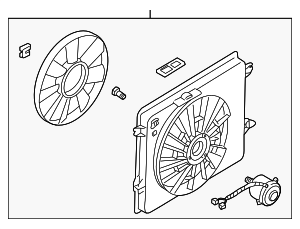 214817B000 - : Fan Assembly for Nissan: Quest Image