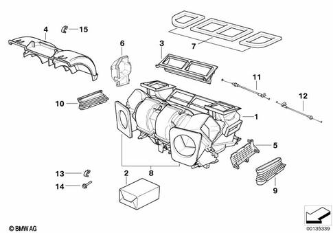 Housing Parts for 1997 BMW 540i #0