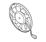 8W0959455AD - Cooling System: Fan &amp; Motor for Audi: A6 allroad, A6 Quattro, A7 Sportback, A8 Quattro, Q7, Q8, RS5, RS5 Sportback, S4, S8, SQ7, SQ8 Image