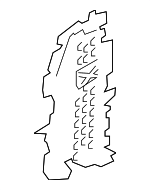 4N0121284BB - Cooling System: Air Inlet for Audi: A8 Quattro Image