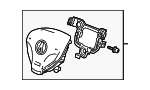 77810TV9A40ZA - Electrical: Driver Air Bag for Acura Image