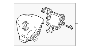 77810TX6A50ZA - : Driver Inflator Module for Acura Image