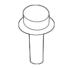 1125406206B - Body: Sight Shield Bolt for Kia: Borrego, Cadenza, Carnival, EV6, EV9, Forte, Forte Koup, Forte5, K4, K5, K900, Niro, Niro EV, Optima, Rio, Rondo, Sedona, Seltos, Sorento, Soul, Soul EV, Sportage, Stinger, Telluride Image