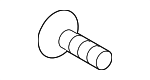 1249204166B - Body: Shutter Screw for Kia: EV6, K900, Niro, Niro EV, Optima Image