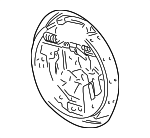 5018209AA - Brakes: Brake Shoes for Chrysler: PT Cruiser Image