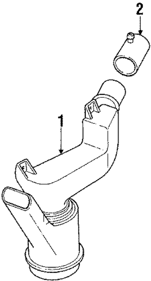 Air Inlet for 1985 Pontiac J2000 Sunbird #1