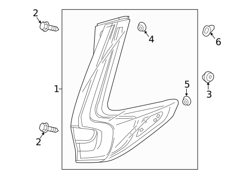 Tail Lamps for 2020 Honda CR-V #0