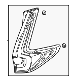 33550TLA306 - : Tail Lamp Assembly for Honda: CR-V Image