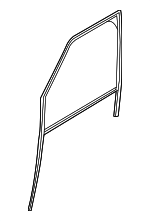 LR084156 - Body: Run Channel for Land-Rover Image