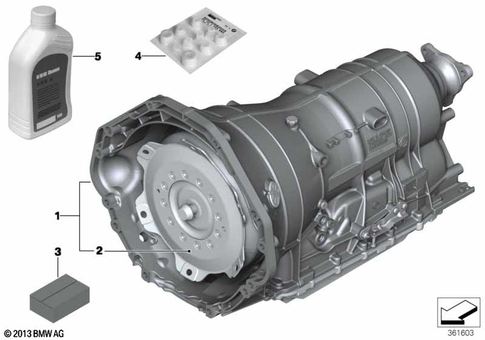 Automatic Transmission for 2011 BMW 750Li #0