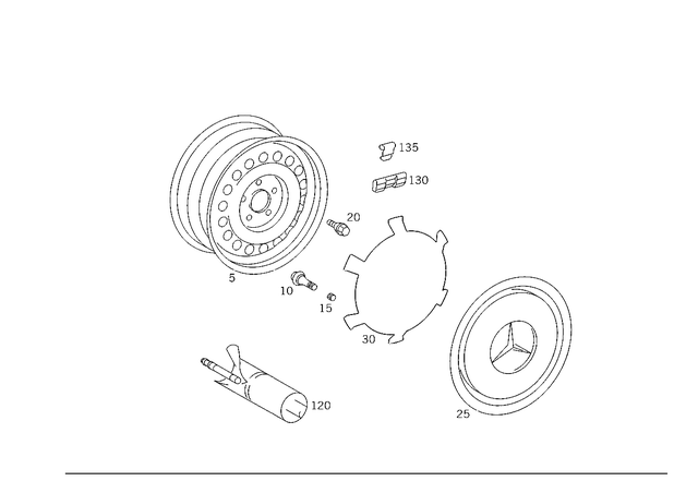 66470087 - Wheels: Disc Wheel for Mercedes-Benz Image image