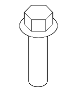 1129410256K - Suspension: Engine Cradle Bolt for Kia: Cadenza, Carnival, K5, K900, Optima, Sorento, Spectra, Spectra5, Sportage, Telluride Image