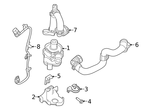 Intercooler for 2019 Land Rover Range Rover Velar #1