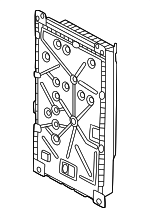 65125B7FD34 - Body: Amplifier for BMW: 740i, 750e xDrive, 760i xDrive, i7, iX Image