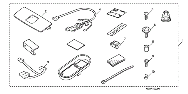 Hands Free Link Attachment Kit for 2010 Honda CR-V #0