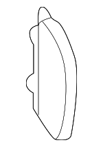 8W8810950 - Body: Lower Reinforced Spacer for Audi: A5 Sportback, RS5 Sportback, S5 Sportback Image