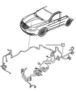 68170543AD - Electrical: Headlamp To Dash Wiring for Mopar Image