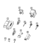 56029943AA - Electrical: Hub Receiver for Ram: 1500 Classic Image