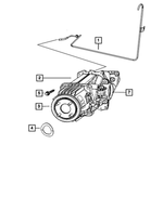6508246AA - Rear Axle: Bolt, Mounting for Mopar Image