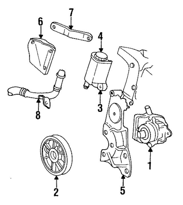 4470267 - Steering: Power Steering Reservoir for Mopar Image