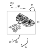 68408246AA - Fuel and Accelerator Pedal: Fuel Vapor Tube To Canister Tube for Chrysler: 300 | Dodge: Challenger, Charger Image