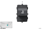 61315A2BCB7 - Vehicle Electrical System: Switch Remote Backrest Release Rear for BMW Image