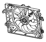 68430018AA - : Fan Assembly for Ram: 1500 Image