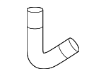 215766GP1A - Cooling System: Water Outlet Hose for Nissan Image