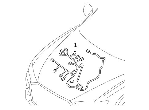 Wiring Harness for 2025 Audi RS6 Avant #0