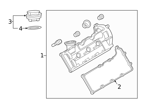 Valve & Timing Covers for 2016 Volkswagen Touareg #0
