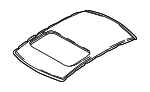 671112D250 - : Roof Panel for Hyundai: Elantra Image