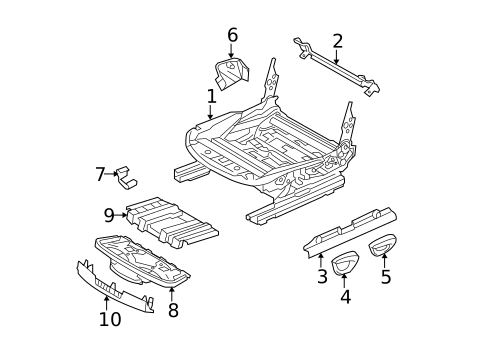 Tracks & Components for 2009 BMW M3 #1