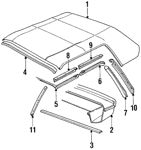 Cover & Components for 1987 Chevrolet Cavalier #0