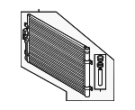 3QF816411 - HVAC: Condenser for Volkswagen: Atlas, Atlas Cross Sport Image