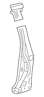 6104853011 - Body: Pillar Reinforced for Lexus Image