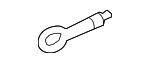 68263328AA - Body: Tow Hook for Dodge: Caliber, Nitro | Jeep: Compass, Patriot Image