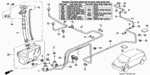 76821SE4A02 - Electrical/Exhaust/Heater/Fuel: GROMMET, WASHER TUBE (DENSO) for Honda Image