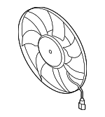 8W0959455T - Cooling System: Fan &amp; Motor for Audi Image