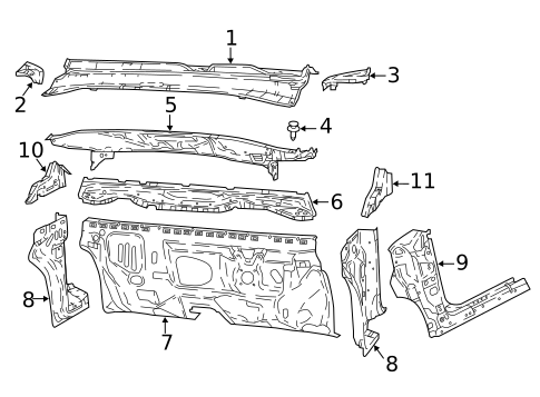 Cowl for 2021 Jeep Compass #0