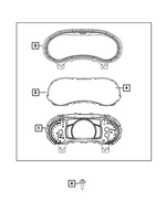 68693107AB - Electrical: Instrument Panel Cluster for Dodge: Durango Image