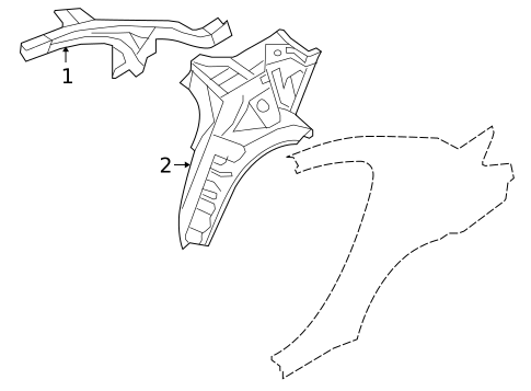 Inner Components for 2012 Hyundai Genesis #0