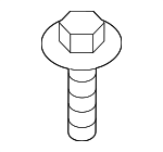 MS241187 - : Headlamp Assembly Mount Bolt for Mitsubishi: Eclipse Cross, Lancer, Outlander, Outlander PHEV, Outlander Sport Image