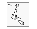 4504669295 - Steering: Outer Tie Rod for Toyota Image