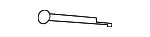 9025204005 - Steering: Outer Tie Rod Cotter Pin for Toyota Image