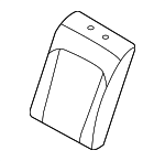 89360KL510UCY - : Seat Back Cover for Hyundai Image