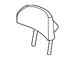 89700KL010UDN - Body: Headrest for Hyundai Image