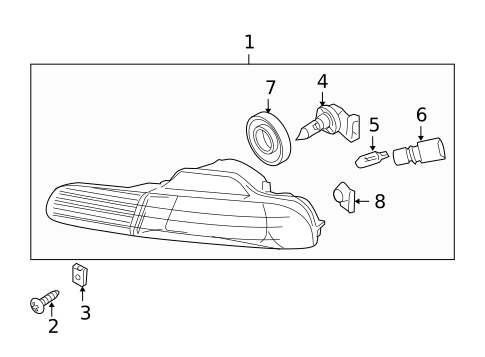 Fog Lamps for 2008 Porsche Boxster #0